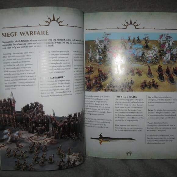 Warhammer Softcover Book 40,000 40K Age of Sigmar General's Handbook 2017 2409A6 - Picture 7 of 10
